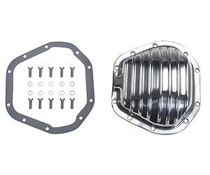 Polished Aluminum Differential Cover Kit 1972-03 Dodge Pickup w/Dana 60 Rear