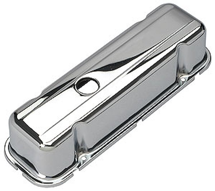 Chrome Plated Steel Valve Covers 1977-1987 Buick 231 V6