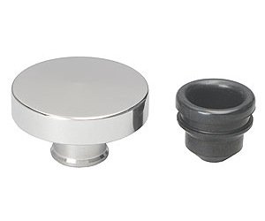 Aluminum Oil Filler Cap Push-In Style