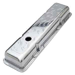 Cast Aluminum Valve Covers 1958-86 Small Block Chevy