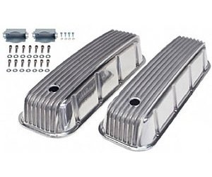 Cast Aluminum Valve Covers 1965-00 Big Block Chevy