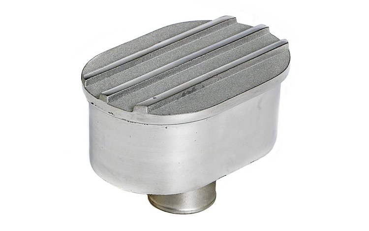 Aluminum Oval Valve Cover Breather Push-In