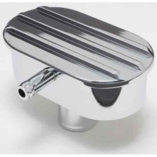 Aluminum Oval Valve Cover Breather Push-In