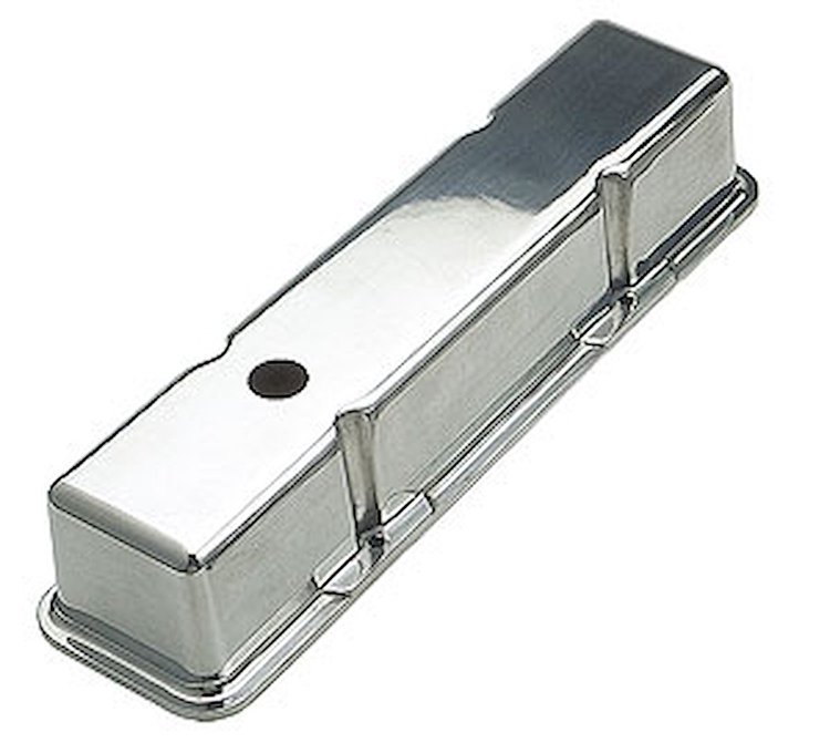 Cast Aluminum Valve Covers 1958-86 Small Block Chevy