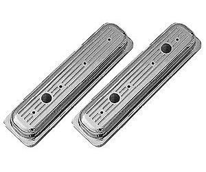 Cast Aluminum Valve Covers 1987-99 Small Block Chevy (Centerbolt)