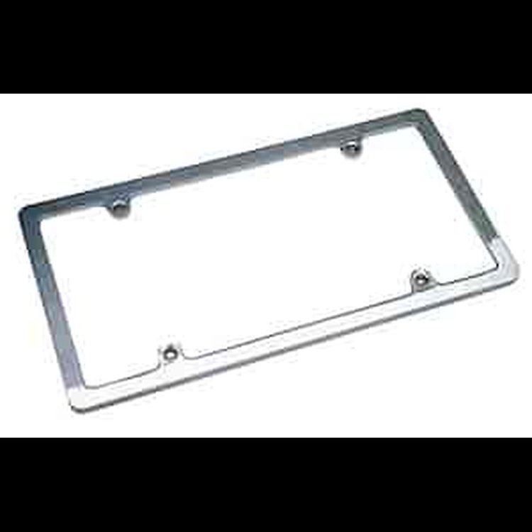 Deluxe License Plate Frame 4-Hole Design without Light