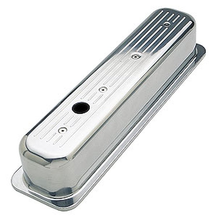 Cast Aluminum Valve Covers 1987-99 Small Block Chevy (Centerbolt)