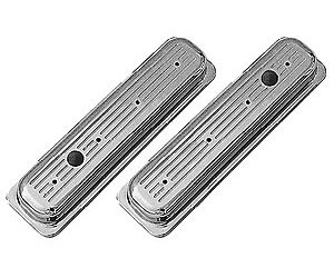 Cast Aluminum Valve Covers 1987-99 Small Block Chevy (Centerbolt)