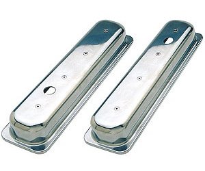 Cast Aluminum Valve Covers 1987-99 Small Block Chevy (Centerbolt)