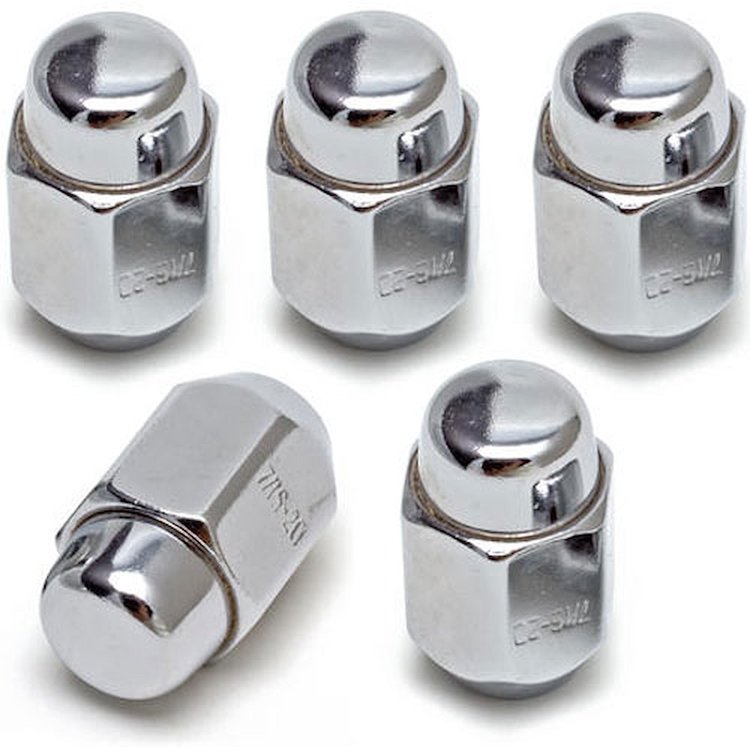 60° Conical Acorn Lug Nuts Right-Hand Thread: 7/16"-20