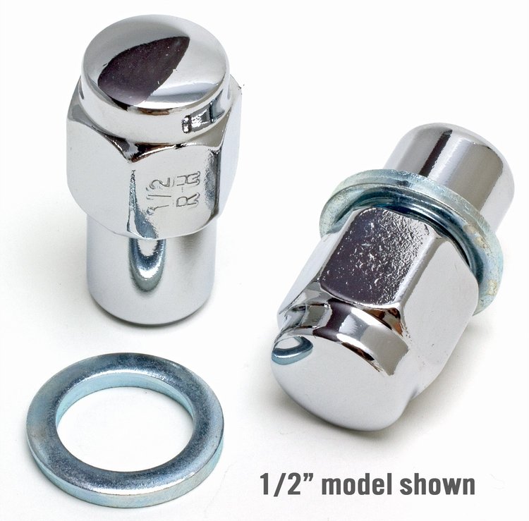 Standard Mag Shank Lug Nuts Right-Hand Thread: 7/16"-20
