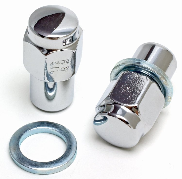 Standard Mag Shank Lug Nuts Right-Hand Thread: 1/2"-20