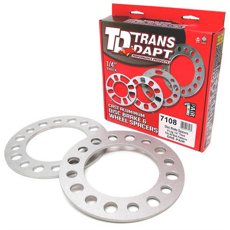 Cast Aluminum Wheel Spacers Fits All 8-Bolt Patterns