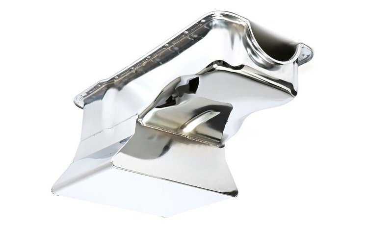 Chrome Street/Strip Oil Pan 1965-87 Ford 260, 289, 302W