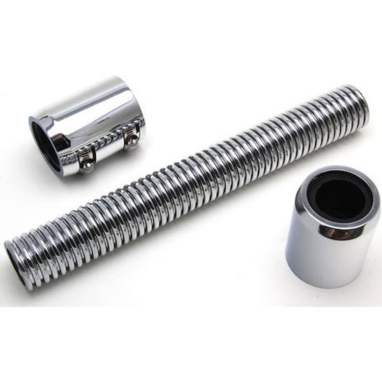Stainless Steel Radiator Hose Kit Hose Length: 12"