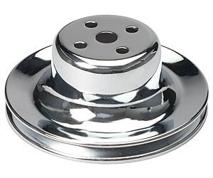 Small Block Ford OEM Pulley 1965-66 1-Groove Upper Pulley