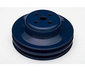 Small Block Ford OEM Pulley 1965-66 2-Groove Upper Pulley