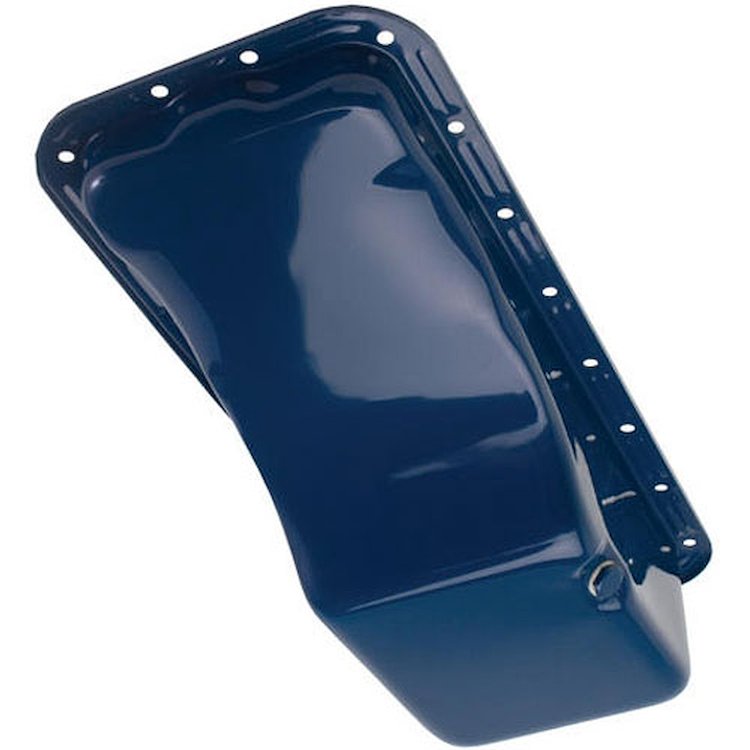 Blue Powdercoated Oil Pan 1958-76 Ford Car 352/390/406/427/428 (Not CJ)