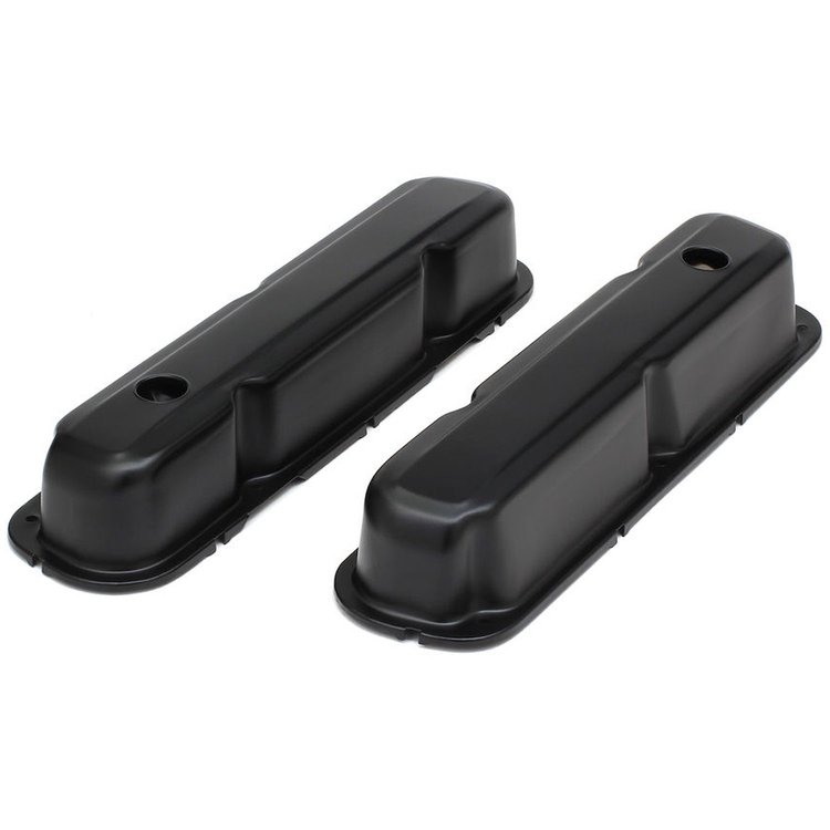Powdercoated Steel Valve Covers Small Block Chrysler 318, 340, 360 V8