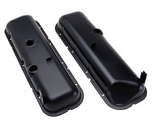 OE Reproduction Powdercoated Steel Valve Covers 1965-72 Big Block Chevy 396-502