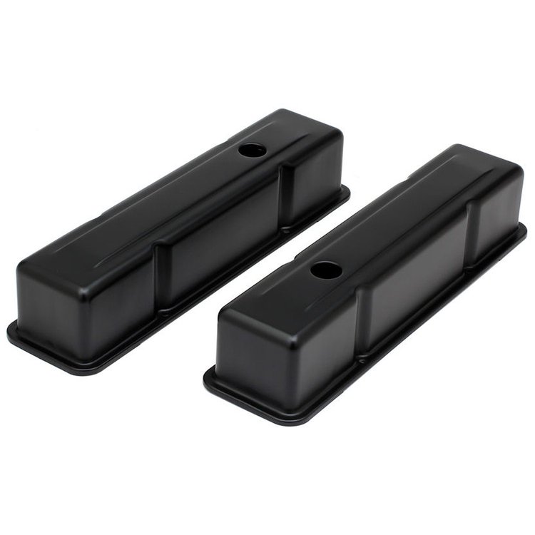 Powdercoated Steel Valve Covers 1958-86 Small Block Chevy 283-400