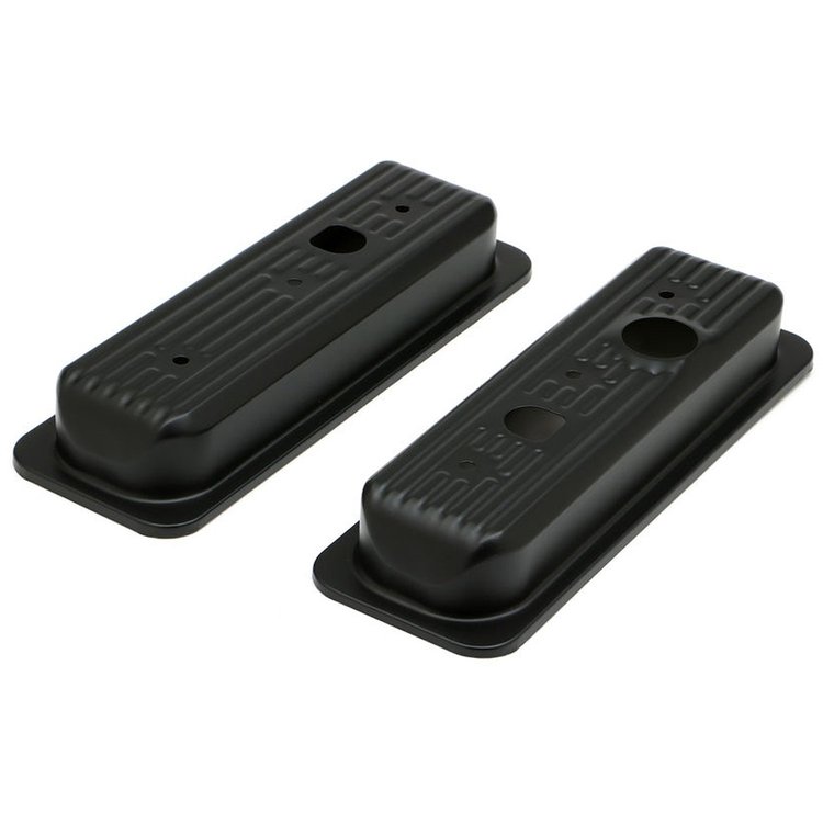 Powdercoated Steel Centerbolt Valve Cover Caps 1985-95 Chevy Truck 4.3L V6