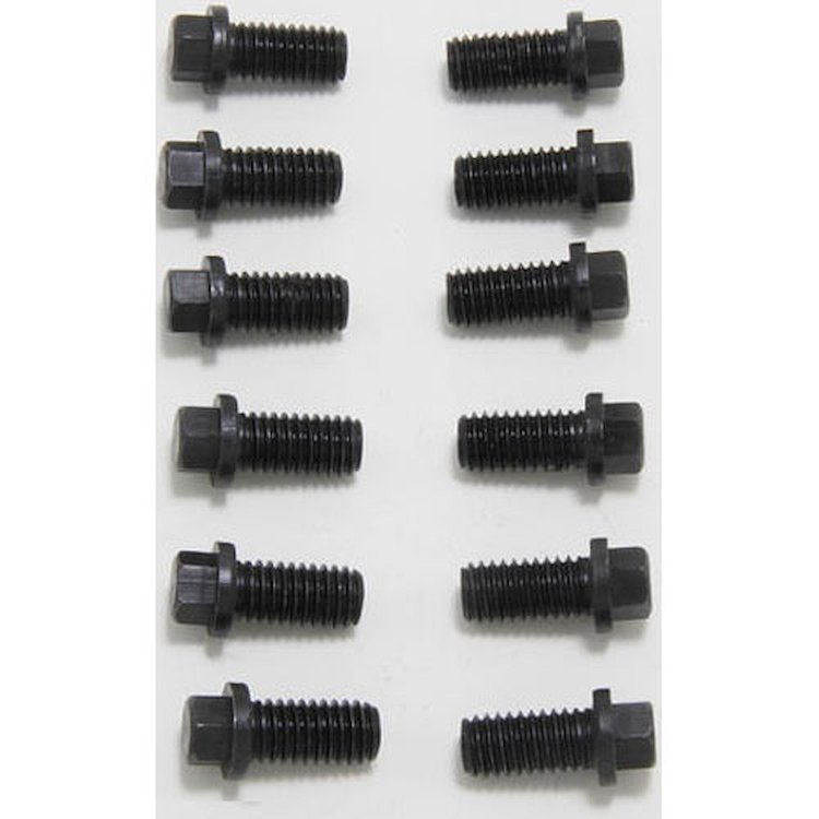 Small Head Grade 5 Header Bolts Fits Small Block Chevy, Big Block Chrysler, Pontiac