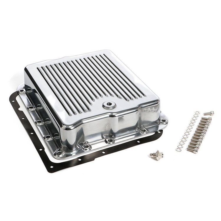 Aluminum Transmission Pan GM 700R4, 4L60E, 4L65E