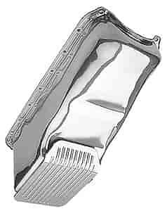 Silver Slam-Guard Oil Pan 1955-79 Small-Block Chevy