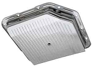 Chrome Slam-Guard Armored Transmission Pan GM Turbo 350