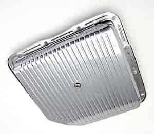Silver Slam-Guard Armored Transmission Pan GM TH350