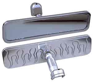 FLAMED ALUMINUM MIRROR
