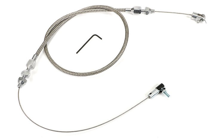 Premium Universal Fit Throttle Cable Length: 24"