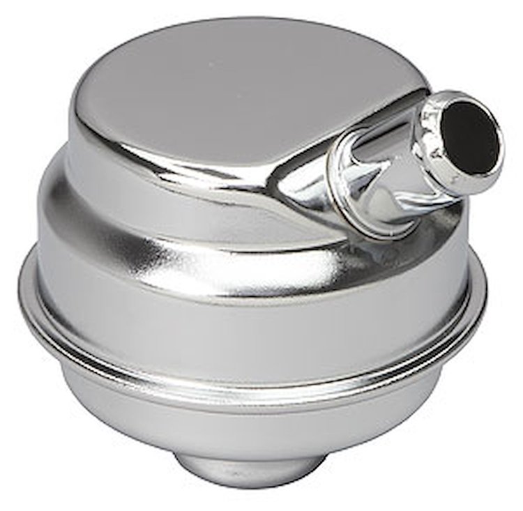 Chrome Valve Cover Breather Push-In