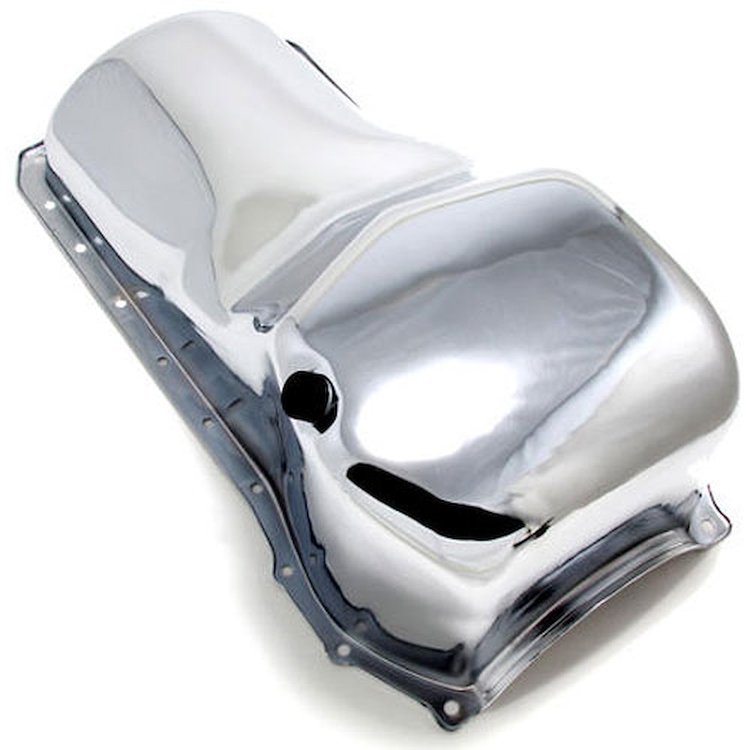Chrome Oil Pan 1970-82 Ford Car 351C, 351M, 400