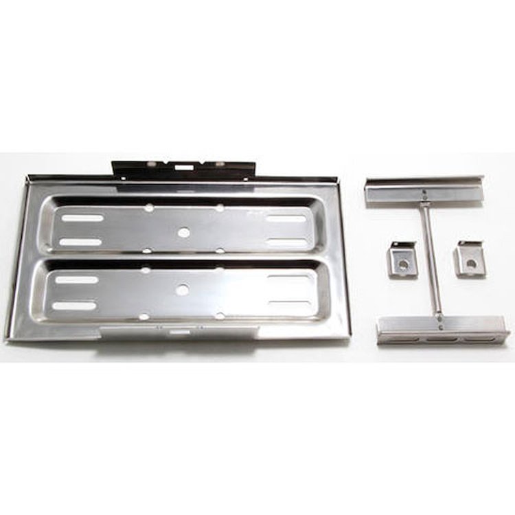 Stainless Steel Battery Tray 7.5" x 13.25"