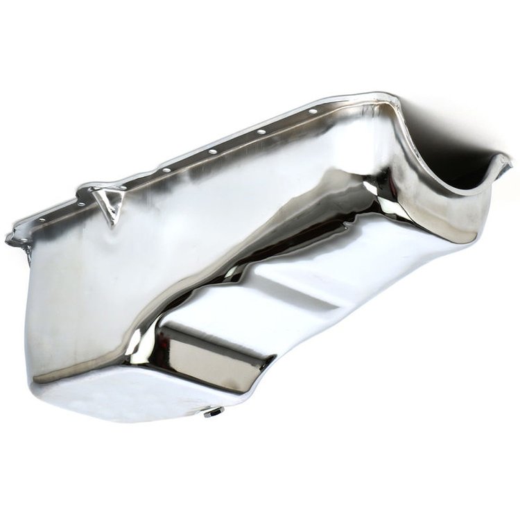 Chrome Oil Pan 1986-2000 Small Block Chevy 305-350