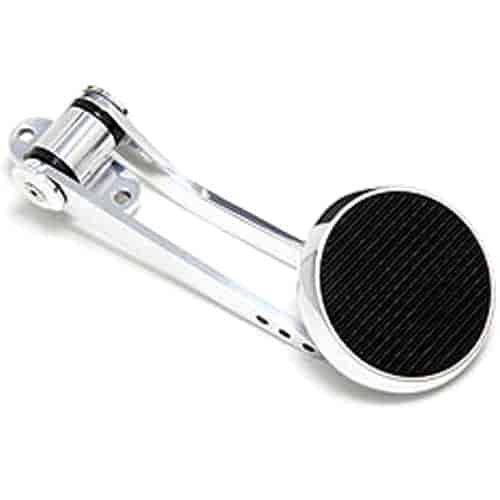 Firewall Mount Gas Pedal 3.25" Round