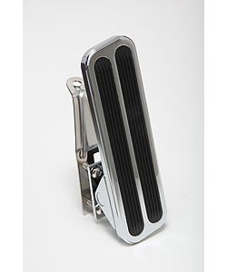 Polished Aluminum Floor Mount Gas Pedal
