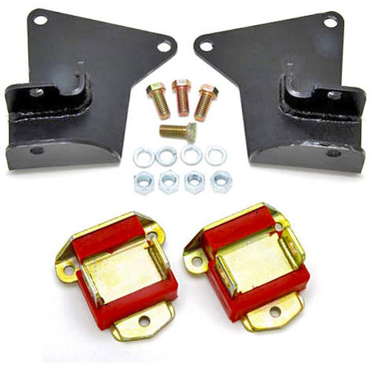 Engine Swap Motor Mount Kit Small Block Chevy/Big Block Chevy V8 into 1964-72 GM A-Body Cars