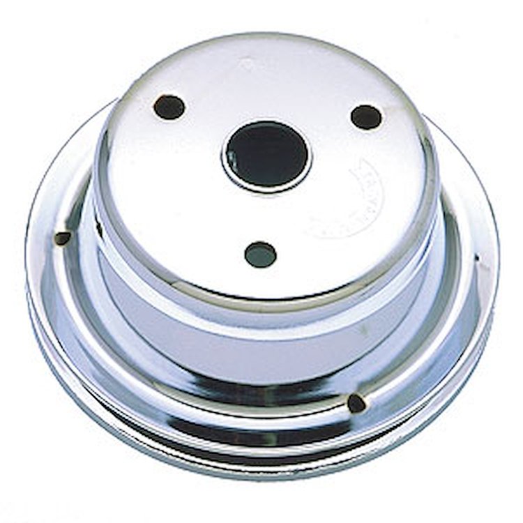 Chrome Crankshaft Pulley Depth: 6.9"
