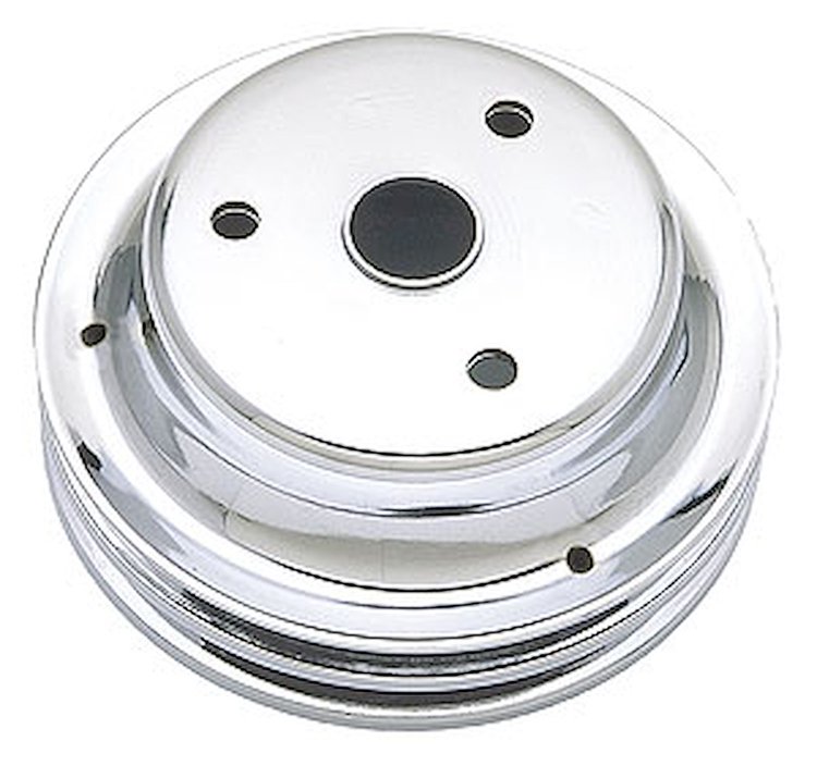 Chrome Crankshaft Pulley Depth: 6.9"