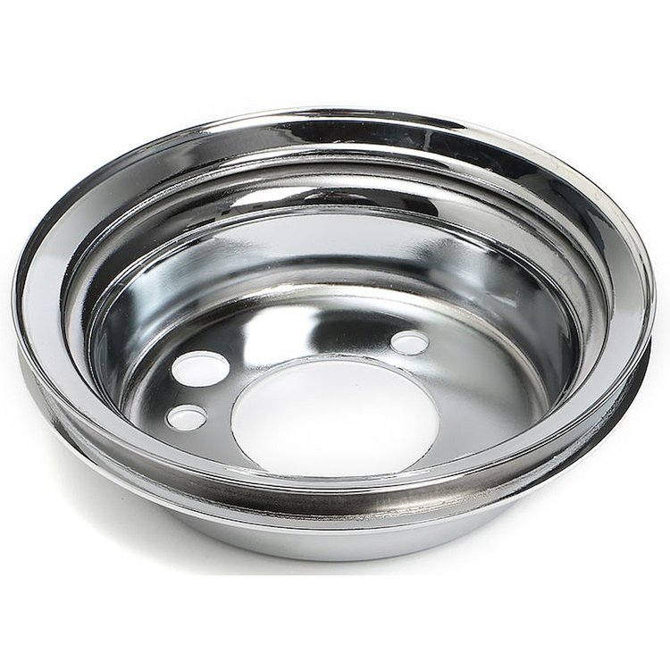 Chrome Crankshaft Pulley Diameter: 6.8"
