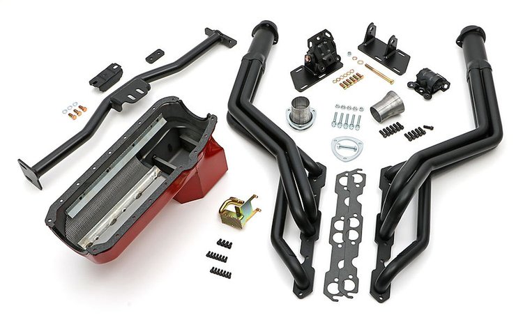 SWAP BOX KIT S10 V8 BLKMX