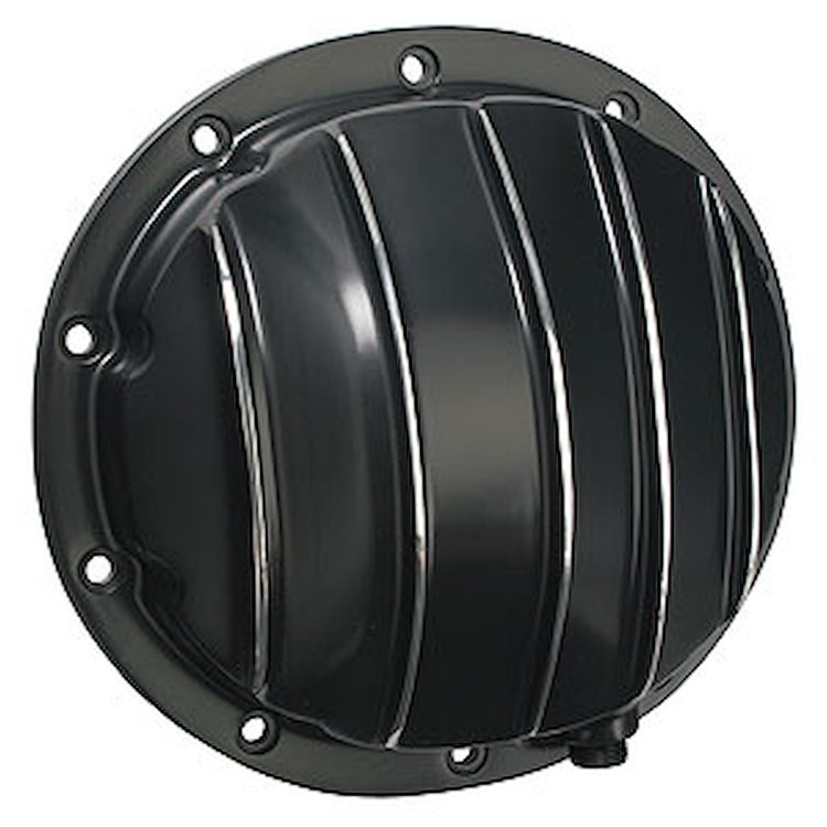 Black Powdercoated Aluminum Differential Cover Kit 1964-72 GM Intermediates (10-Bolt, Rear)