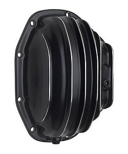 Black Powdercoated Aluminum Differential Cover Kit 1988-03 Dana 80 (10-Bolt, 13" Ring Gear) Rear