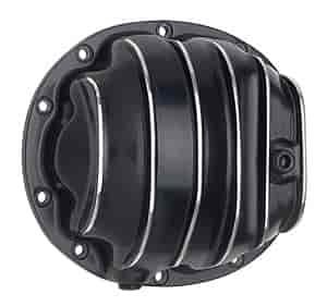 Black Powdercoated Aluminum Differential Cover Kit 1986-90 Dana 35 (10-Bolt) Rear