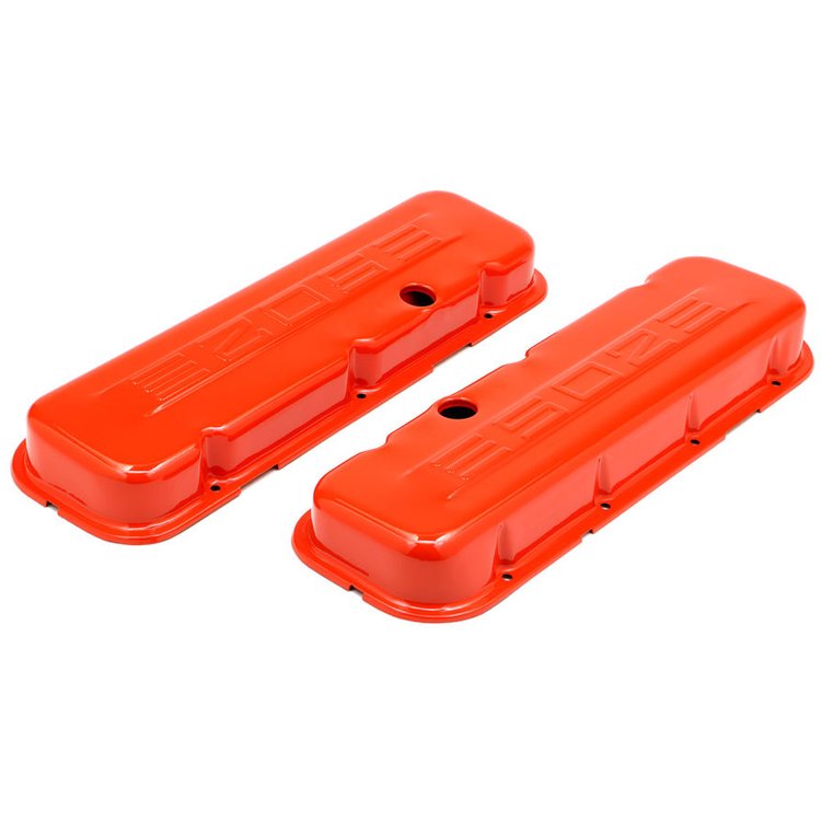 Powdercoated Steel Valve Covers 1965-2000 Big Block Chevy 396-502