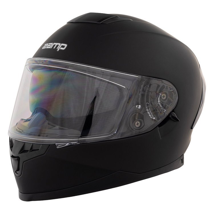 H76203FM FR-4 Motorcycle Helmet [Matte Black]