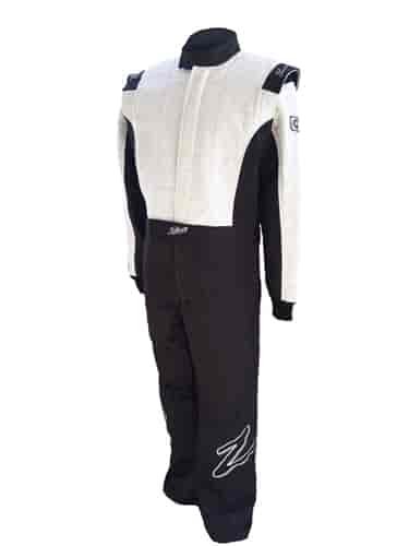 ZR-30 Race Suit SFI 3.2A/5 Black/White Medium